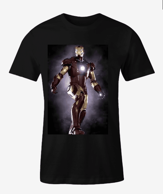 t-shirt iron man 